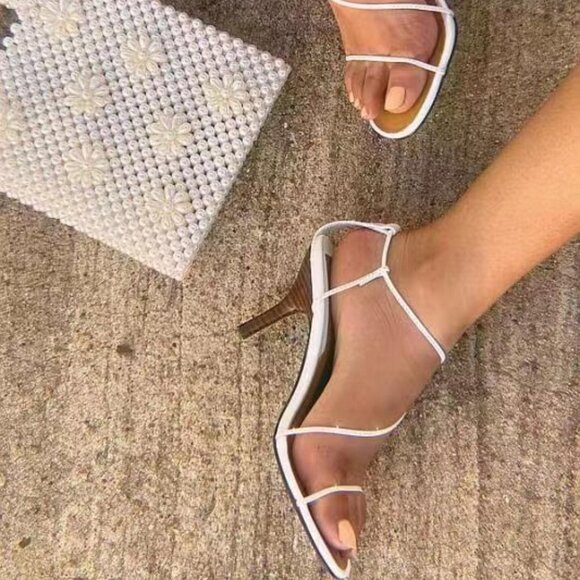Jaggar The Label NAKED SANDAL IVORY New without Box - Picture 1 of 6